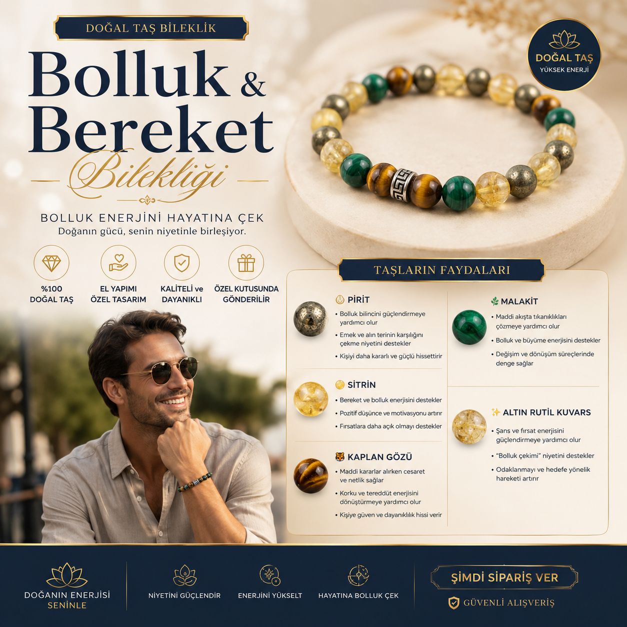 Bolluk & Bereket Bilekliği