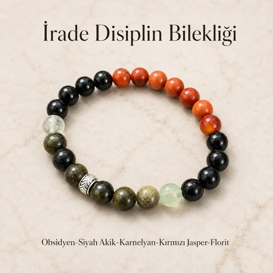 🎯 İrade & Disiplin Bilekliği 🎯