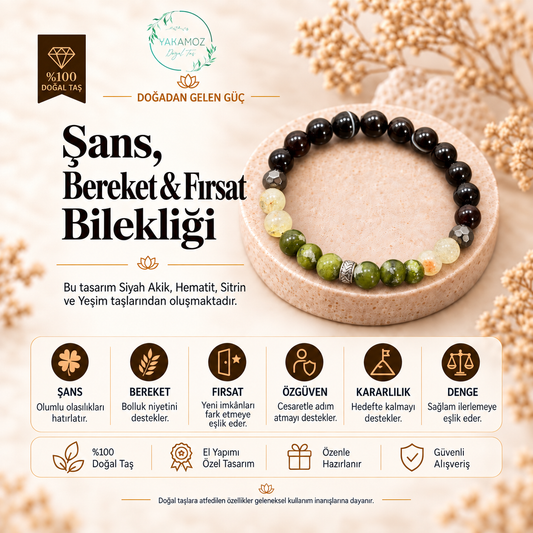 ŞANS, BEREKET & FIRSAT BİLEKLİĞİ