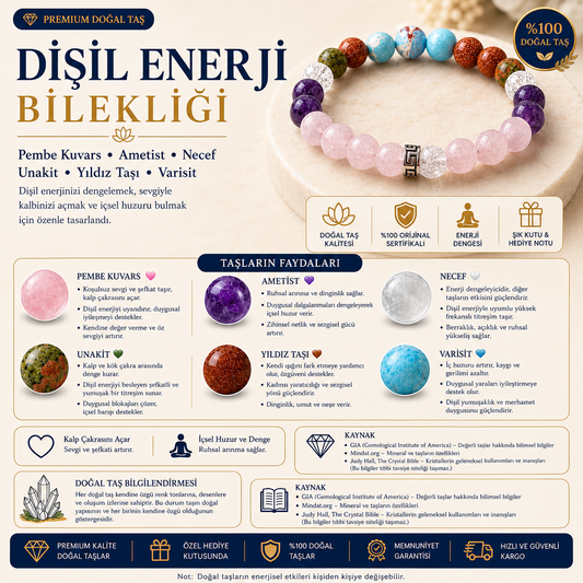 Dişil Enerji Bilekliği