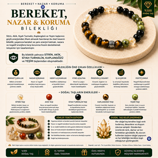 🧿 Bereket & Nazar Bilekliği 🧿