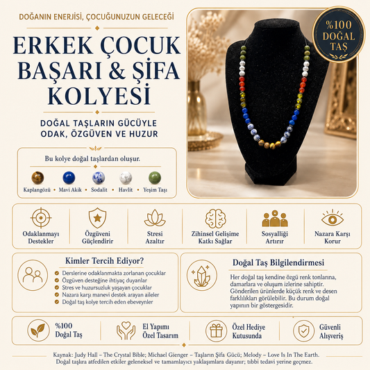 Erkek Çocuk Başarı Kolyesi