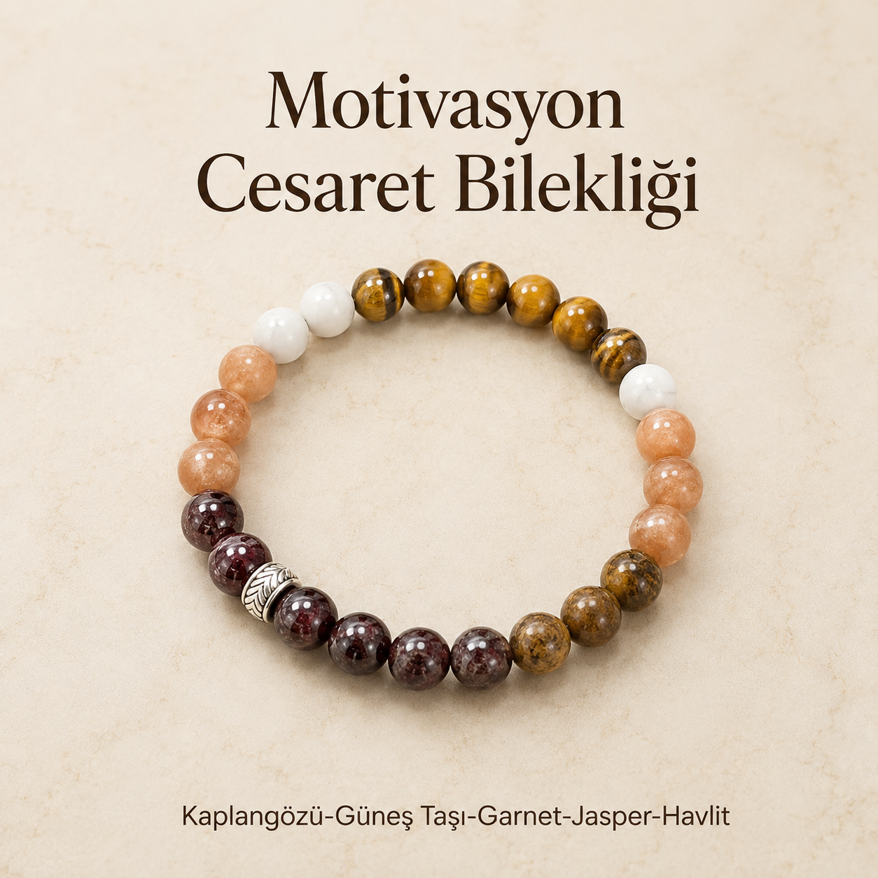 🔥 Cesaret & Motivasyon Bilekliği 🔥
