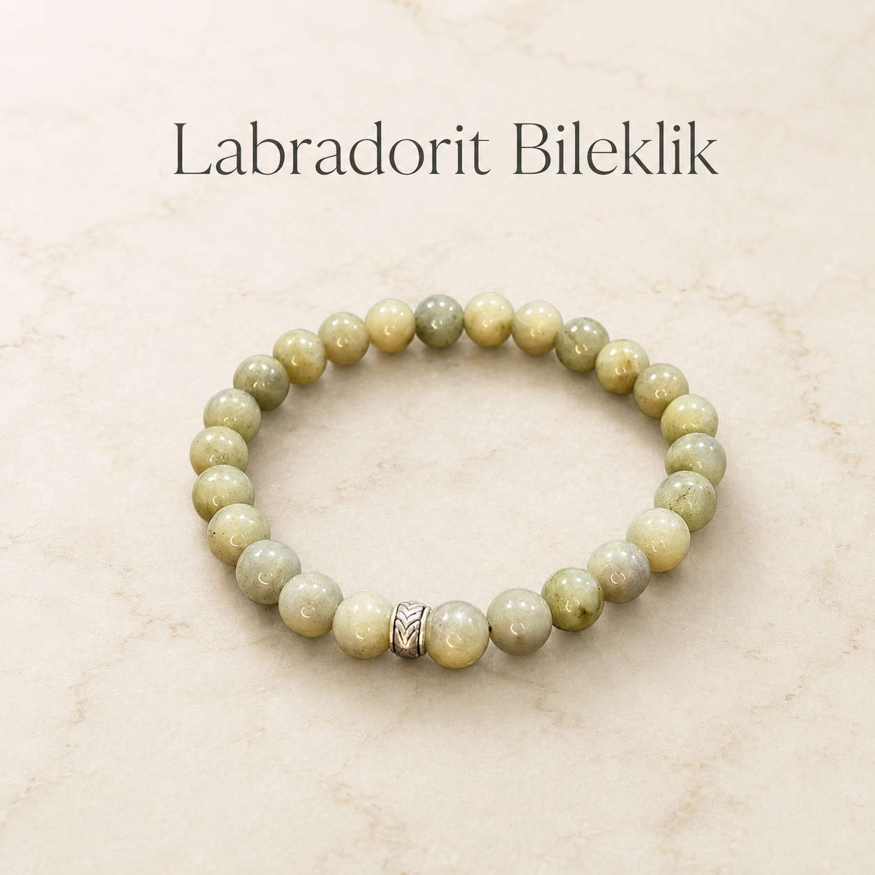 Labradorit Doğal Taş Bileklik