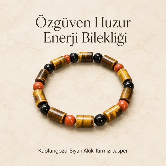 Özgüven, Huzur & Enerji Tasarım Bileklik