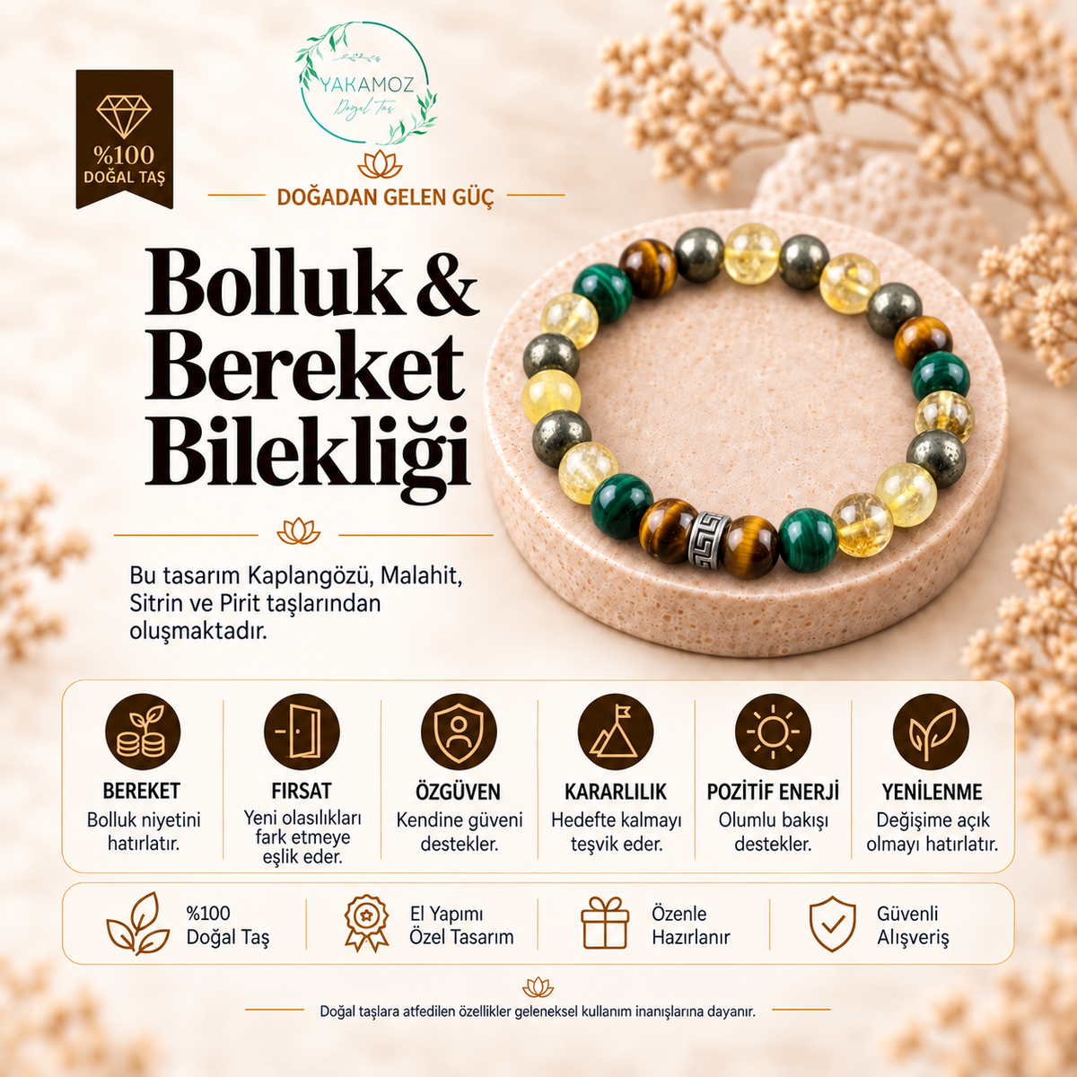 Bolluk & Bereket Bilekliği