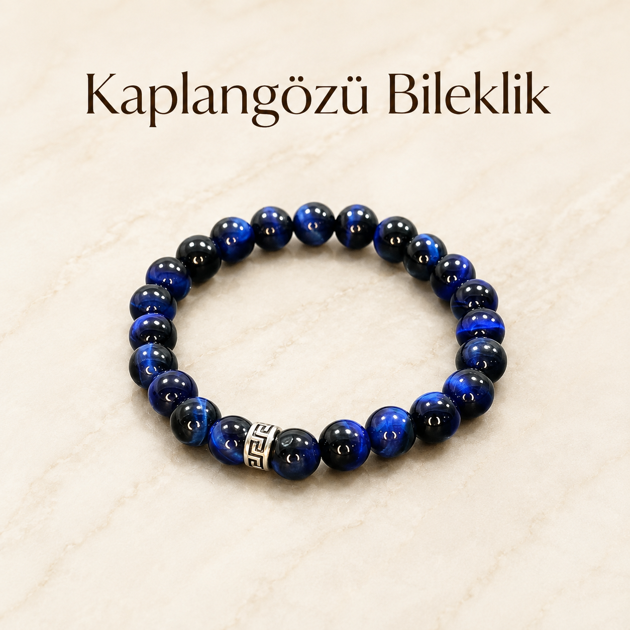Kaplangözü Doğal Taş Bileklik (Mor)