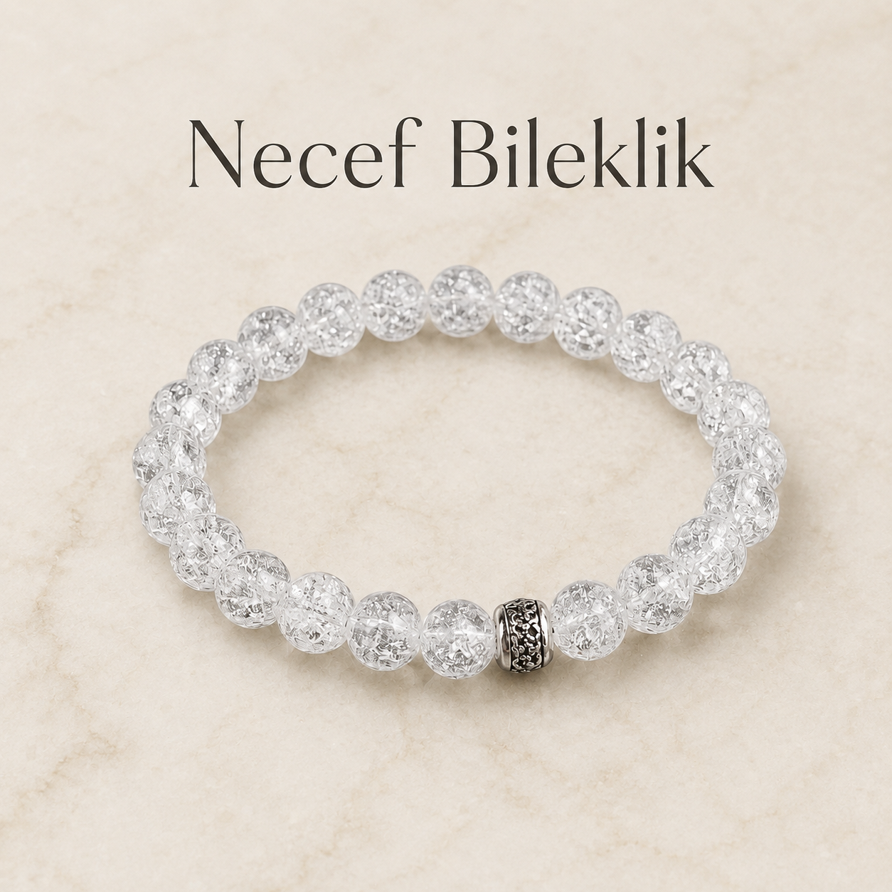 Necef Taşı Doğal Taş Bileklik