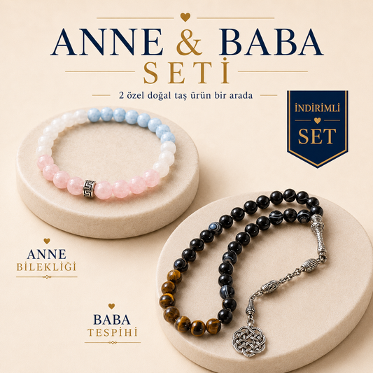 Anne Bileklik ve Baba Tespih Seti